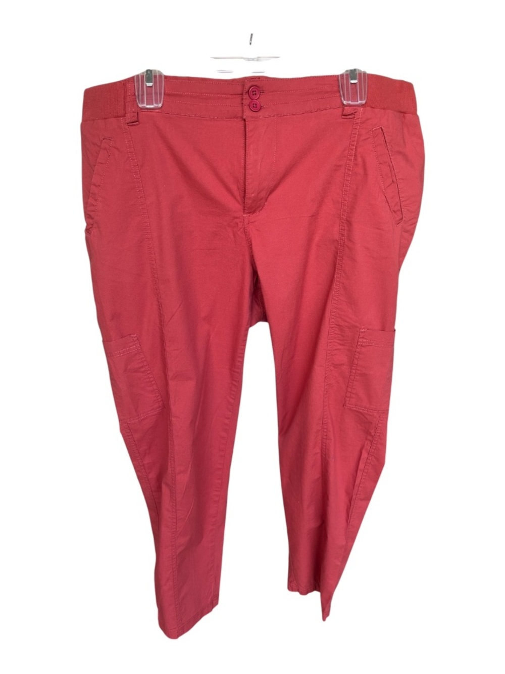 Torrid High Rise Red Orange Straight Pants-Size 12